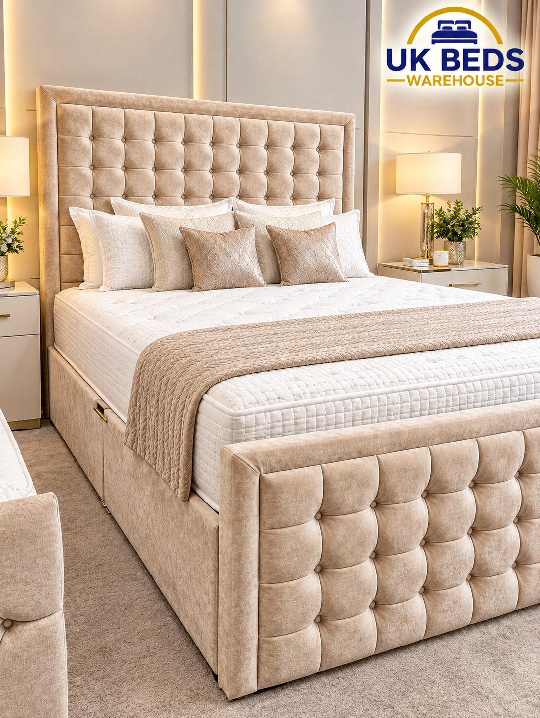 Cubed bed free delivery UK all colours available 